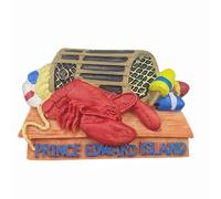 Aimant de réfrigérateur 3D Île-du-Prince-Édouard Canada Souvenir de voyage Décoration de réfrigérateur Autocollant magnétique Collection artisanale