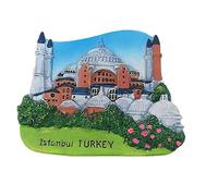 Aimant de réfrigérateur 3D Istanbul Turquie pour la maison et la cuisine - Décoration autocollante - Cadeau souvenir de voyage