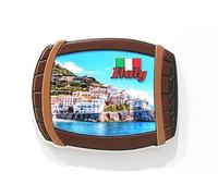 Aimant de réfrigérateur 3D ITALIE - Cadeau de voyage - Souvenir de vacances - Roma Milano