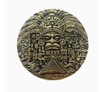 Aimant de réfrigérateur 3D Maya Restes Mexico - Décoration de maison et de cuisine - En polyrésine - Cadeau souvenir de voyage