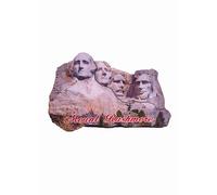 Aimant de réfrigérateur 3D Mont Rushmore National Memorial South Dakota USA America Souvenir Cadeau en bois artisanat