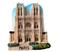 Aimant de réfrigérateur 3D Notre-Dame de Paris, cadeau de voyage, décoration de maison et de cuisine, aimant de réfrigérateur