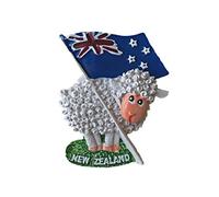 Aimant de réfrigérateur 3D Nouvelle-Zélande - Souvenir - Cadeau promotionnel - Décoration de maison - Aimant de réfrigérateur - Mouton - Autocollants magnétiques en provenance de Chine