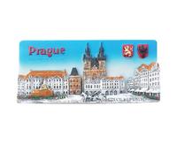 Aimant de réfrigérateur 3D Prague République tchèque souvenir