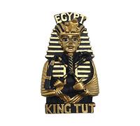 Aimant de réfrigérateur 3D représentant un pharaon égyptien, Toutankhamon - Souvenirs touristiques en résine - Décoration de maison et de cuisine en provenance de Chine