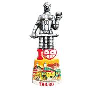 Aimant de réfrigérateur 3D Tbilisi Géorgie Souvenir Touristique Cadeau Maison Cuisine Réfrigérateur Décoration Magnétique Collection Sticker