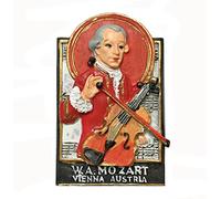 Aimant de réfrigérateur 3D Vienne Autriche Motif Mozart Autocollant de voyage Souvenirs, décoration de la maison et de la cuisine Aimant de réfrigérateur Vienne Autriche de Chine
