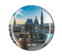 Aimant de réfrigérateur Aix-la-Chapelle - Souvenir touristique - Cadeau - Aimant pour réfrigérateur