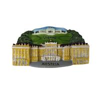 Aimant de réfrigérateur Autriche Vienne - Château de Schönbrunn et Gloriette - Aimant 3D souvenir - Décoration magnétique de collection - Idée cadeau voyage collection L59