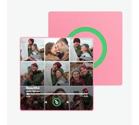 Aimant de Réfrigérateur avec Album Musical Personnalisé, Lecteur de Musique Spotify avec Photo, Cadeau de Noël, de Saint-Valentin pour Couple, Lui et Elle