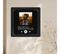 Aimant de réfrigérateur avec musique personnalisée - Les aimants personnalisés peuvent jouer des chansons pour réfrigérateur, Noël, Saint-Valentin, anniversaire, cadeaux personnalisés avec chanson