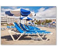 Aimant de réfrigérateur Beach Playa Los Cristianos à Tenerife