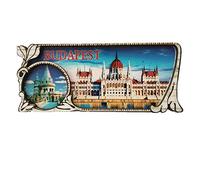 Aimant de réfrigérateur Budapest Hongrie 3D souvenir de voyage collection cadeau décoration maison et cuisine aimant de réfrigérateur Budapest