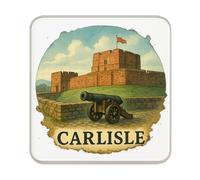 Aimant de réfrigérateur Carlisle, Angleterre, Grande-Bretagne : joli grand cadeau souvenir de voyage fait à la main pour collectionneurs et décoration d'intérieur