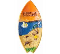 Aimant de réfrigérateur de l'île Maurice Souvenir Tourisme Réfrigérateur 3D Décoration Craft Collection