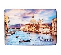 Aimant de réfrigérateur Design Venise Canal Grand Glossy Résine de collection 8 x 6 cm