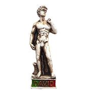 Aimant de réfrigérateur en 3D en forme de statue de David Firenze Florence Italie souvenir de l'Italie pour la maison et la cuisine, décoration de réfrigérateur