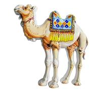 Aimant de réfrigérateur en forme de chameau Tunisie - Souvenir de voyage - Décoration de réfrigérateur - Autocollant magnétique 3D