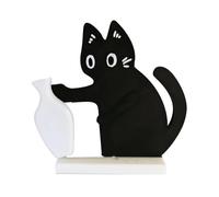 Aimant de réfrigérateur en Forme de Moustache de Chat - Décoration Mignonne en Forme de Noir | Aimant de réfrigérateur pour Les Amis collègues Noël, Anniversaire, Carnaval, Halloween