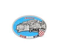 Aimant de réfrigérateur en métal 3D City Souvenir de vacances de campagne Londres Paris NewYork Berlin Dubaï Amsterdam Rome Prague Milan Barcelone Venise (Dubrovnik)