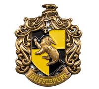 Aimant de réfrigérateur en métal émaillé Harry Potter Poufsouffle 3D également pour casiers et toute surface métallique