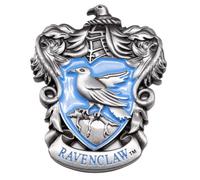 Aimant de réfrigérateur en métal sous licence Harry Potter Serdaigle avec blason en émail 3D - Cadeau officiel de collection pour les fans, les casiers et la décoration de la maison (6 cm x 5 cm)