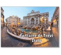 Aimant de réfrigérateur Fontaine de Trevi, Rome, Italie Design 1