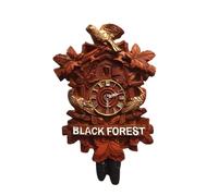 Aimant de réfrigérateur Forêt Noire Forêt Noire Forêt Noire Allemagne GER13 | Aimant magnétique 3D Souvenir Voyage Vacances Collection - Forêt Noire Forêt Noire Horloge Cucus Allemand Allemagne