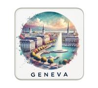 Aimant de réfrigérateur Genève, Suisse - Souvenir de voyage - Cadeau de collection