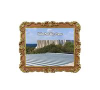 Aimant de réfrigérateur Grotte Chauvet Ardèche Vallon Pont d'Arc France Souvenir Décoration de réfrigérateur Autocollant magnétique
