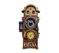 Aimant de réfrigérateur horloge astronomique - Aimant souvenir de , autocollant décoratif de cuisine, objet de collection d'art vintage, souvenir unique | Cadeau de décoration de bureau idéal