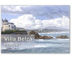 Aimant de réfrigérateur La Villa Belza à Biarritz France
