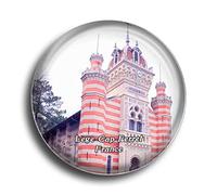 Aimant de réfrigérateur Lege-Cap-Ferret France - Souvenirs - Joli aimant en cristal - Décoration pour tableau blanc, bureau, maison - Cadeau