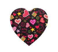 Aimant de réfrigérateur magnétique doux avec impression de symboles multiples pour décoration de cuisine, cadeau souvenir