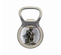 Aimant de réfrigérateur Manneken Pis Bruxelles - Décapsuleur de bouteille - Souvenir touristique - Collection de cadeau - Autocollant magnétique pour réfrigérateur