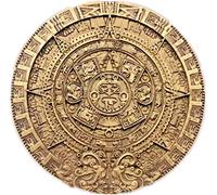 Aimant de réfrigérateur Maya Civilisation Mexique Amérique du Nord Aimant de décoration en résine Souvenir Artisanat tableau blanc de cuisine