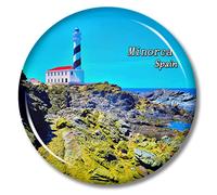 Aimant de réfrigérateur Minorque Espagne - Souvenir de voyage - Décapsuleur en métal - Aimant décoratif