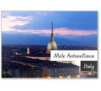 Aimant de réfrigérateur Mole Antonelliana Di Notte, Torino (Piemonte), Italie