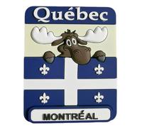 Aimant de réfrigérateur Montréal Québec Canada souvenir touristique décoration créative artisanat