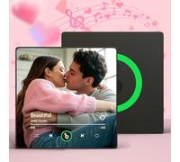 Aimant de Réfrigérateur Musical Personnalisé avec Photo et Musique, Aimant Musique Rétro - Cadeau Personnalisé pour Homme, Femme, Couple - Idee Cadeau Noel - Spotify Aimant Frigo Personnalisable