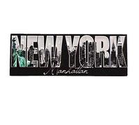 Aimant de réfrigérateur New York United States - Cadeau souvenir de voyage - Décoration de maison ou de cuisine
