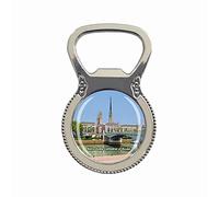 Aimant de réfrigérateur Notre-Dame Cathédrale de Rouen Normandie France - Décapsuleur touristique souvenir - Collection cadeau