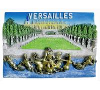 Aimant de réfrigérateur Palais de Versailles France souvenir de voyage Aimant décoratif peint à la main