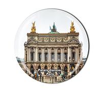 Aimant de réfrigérateur Palais Garnier Paris France - Souvenir touriste en cristal - Collection cadeau