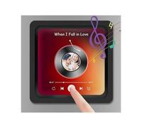 Aimant de réfrigérateur personnalisé avec photo, peut jouer des chansons et régler le volume, aimants en vinyle pour réfrigérateur, cadeaux pour amateurs de musique