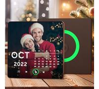 Aimant de Réfrigérateur Personnalisé Musique Bluetooth Aimant Frigo Musical Personnalisable Photo Album Peuvent Jouer des Chansons Cadeau pour Les Couples Noël Saint-Valentin, 4.0 Amélioré