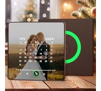 Aimant de Réfrigérateur Personnalisé Musique Bluetooth Aimant Frigo Musical Personnalisable Photo Album Peuvent Jouer des Chansons Cadeau pour Les Couples Noël Saint-Valentin, 4.0 Amélioré