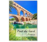 Aimant de réfrigérateur Pont Du Gard, Provence en France Design 1