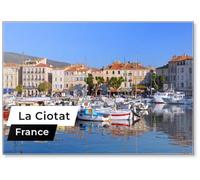 Aimant de réfrigérateur Port de la Ciotat en France