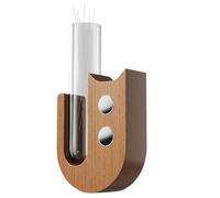 Aimant de réfrigérateur pour Pot à Moustaches de Chat, Collectionneur De Moustaches De Chat, Petit Vase pour Moustaches De Chat, Vase À Moustaches De Chat, Vase en Verre pour Moustaches De Ch